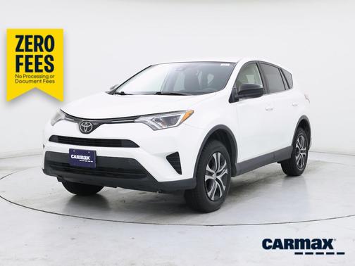 White 2018 Toyota RAV4 LE