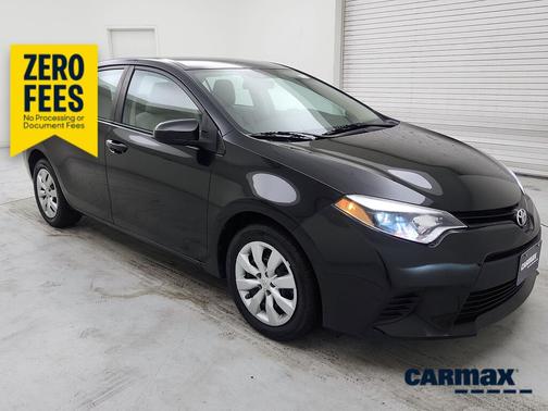 Black 2014 Toyota Corolla LE