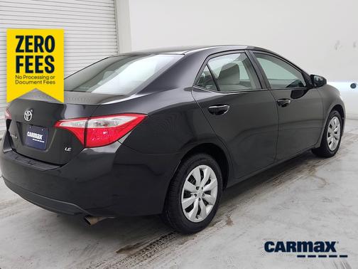 Black 2014 Toyota Corolla LE