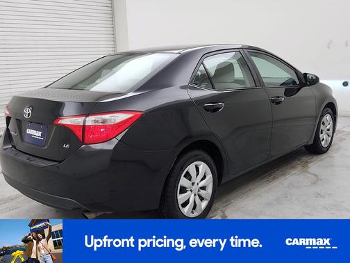 Black 2014 Toyota Corolla LE