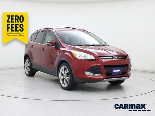 Red 2014 Ford Escape Titanium