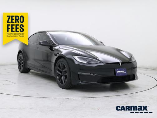 Black 2022 Tesla Model S