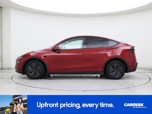 Burgundy 2026 Tesla Model Y Long Range
