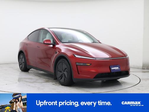 Burgundy 2026 Tesla Model Y Long Range