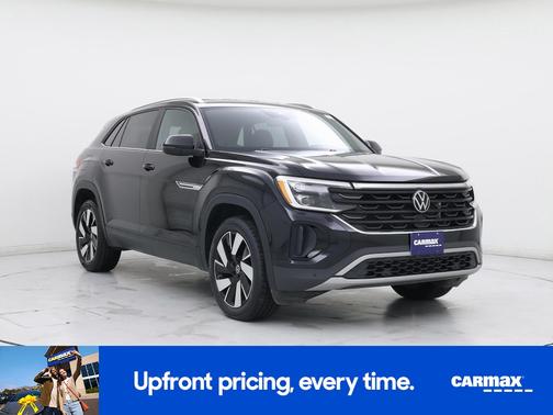 Black 2024 Volkswagen Atlas Cross Sport SE