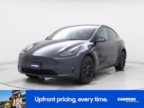Gray 2025 Tesla Model Y Long Range