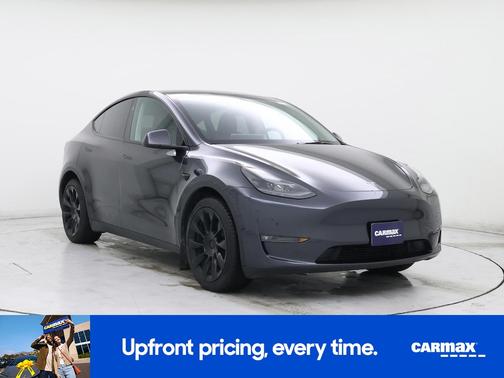 Gray 2025 Tesla Model Y Long Range