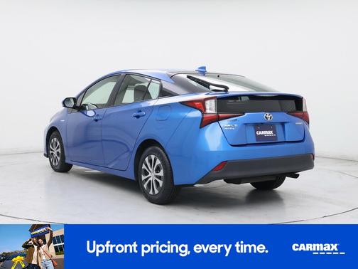 Blue 2020 Toyota Prius LE