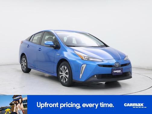 Blue 2020 Toyota Prius LE