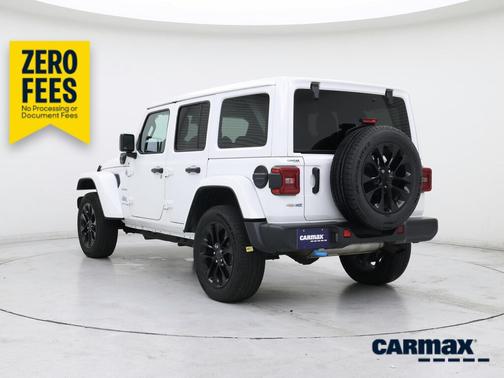 White 2024 Jeep Wrangler 4xe Sahara