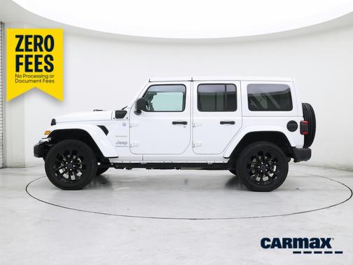 White 2024 Jeep Wrangler 4xe Sahara