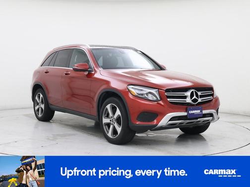 Red 2019 Mercedes-Benz GLC 300