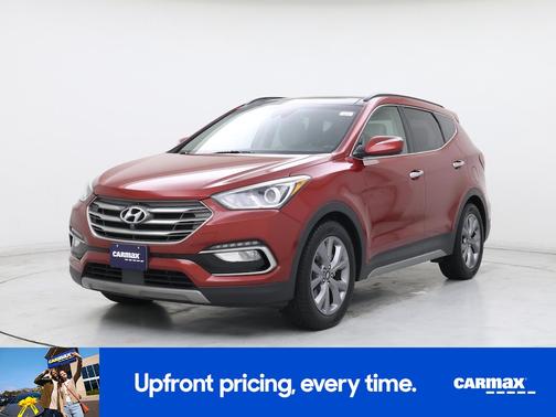Red 2017 Hyundai Santa Fe Sport Ultimate