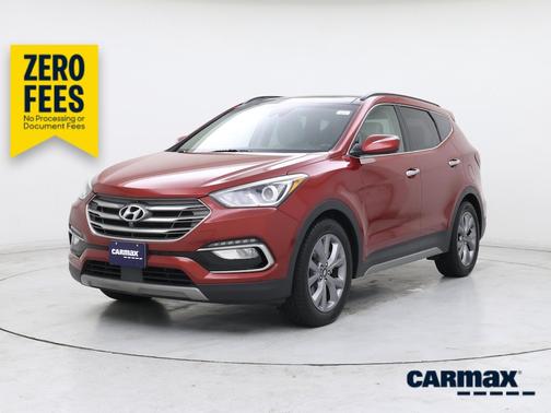 Red 2017 Hyundai Santa Fe Sport Ultimate