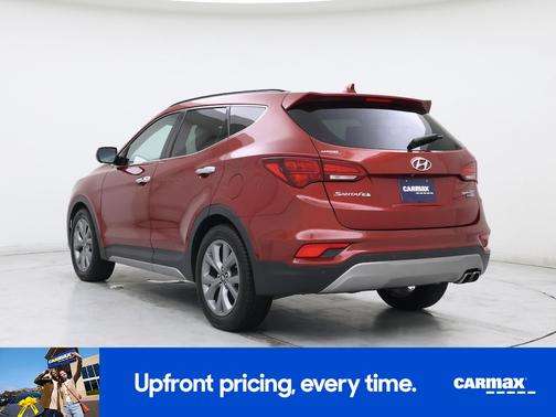 Red 2017 Hyundai Santa Fe Sport Ultimate