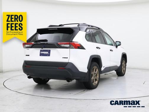 White 2024 Toyota RAV4 Hybrid Woodland Edition