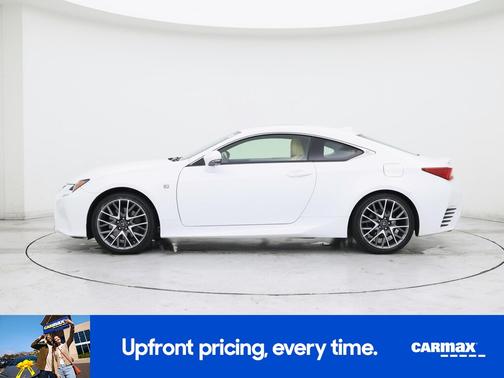 White 2015 Lexus RC 350