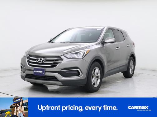 Gray 2017 Hyundai Santa Fe Sport