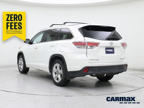 White 2016 Toyota Highlander Limited
