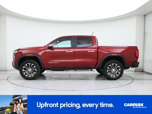 Red 2025 GMC Canyon Denali