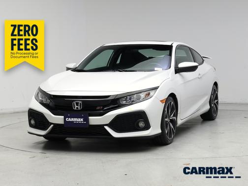 White 2019 Honda Civic SI