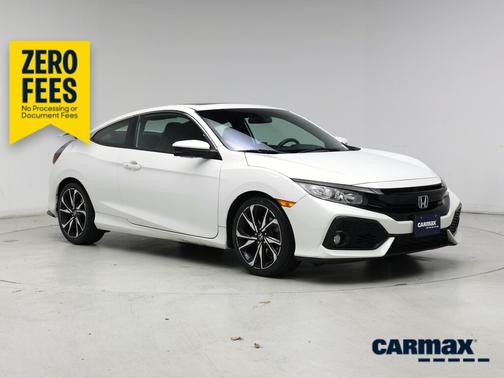 White 2019 Honda Civic SI