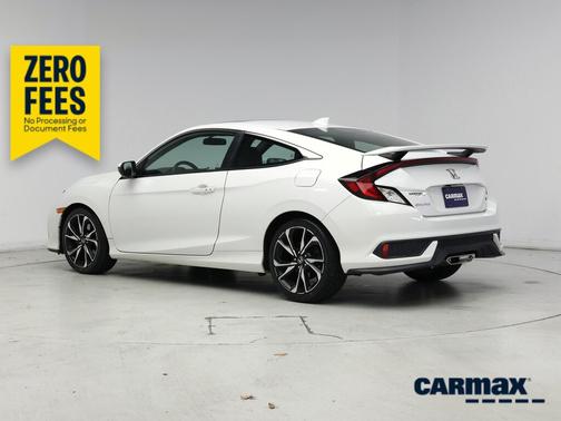 White 2019 Honda Civic SI