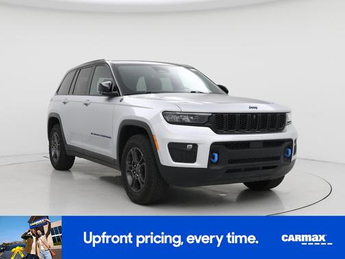 Silver 2024 Jeep Grand Cherokee 4xe Trailhawk