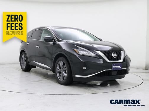 Black 2021 Nissan Murano Platinum