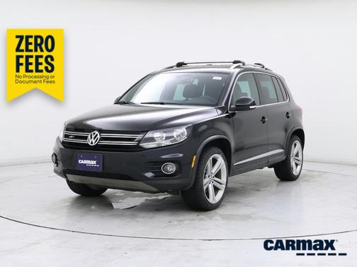 Black 2016 Volkswagen Tiguan R-Line