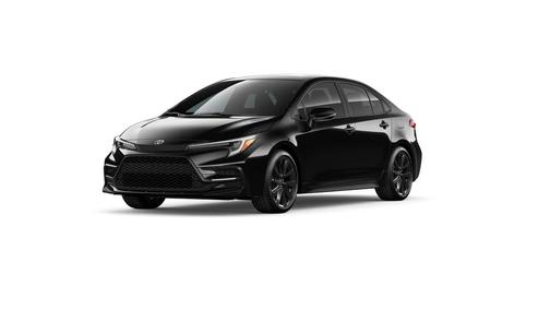 Midnight Black Metallic 2026 Toyota Corolla SE