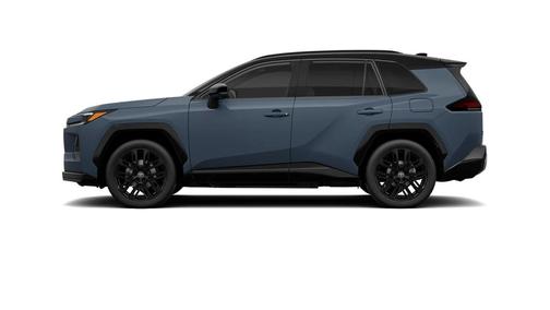 Storm Cloud with Midnight Black Metallic roof 2026 Toyota RAV4 SE