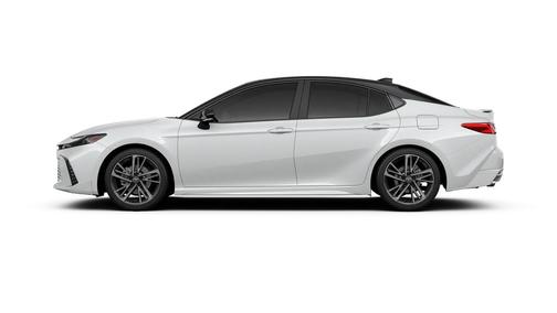 Wind Chill Pearl with Midnight Black Metallic roof 2026 Toyota Camry XSE