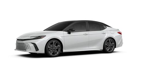 Wind Chill Pearl with Midnight Black Metallic roof 2026 Toyota Camry XSE