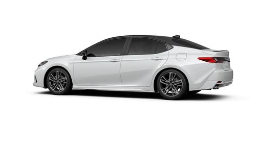 Wind Chill Pearl with Midnight Black Metallic roof 2026 Toyota Camry XSE