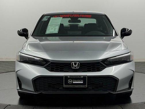 Solar Silver Metallic 2026 Honda Civic Sport