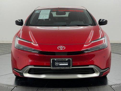 Supersonic Red 2025 Toyota Prius Plug-In Hybrid SE