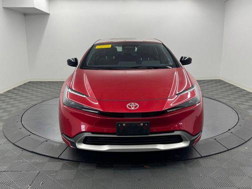 Supersonic Red 2025 Toyota Prius Plug-In Hybrid SE