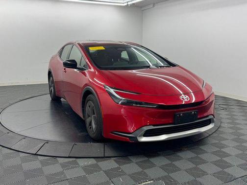 Supersonic Red 2025 Toyota Prius Plug-In Hybrid SE