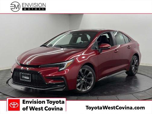 Ruby Flare Pearl 2023 Toyota Corolla XSE