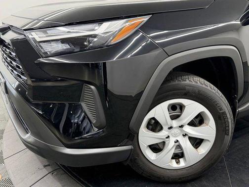 Midnight Black Metallic 2025 Toyota RAV4 LE