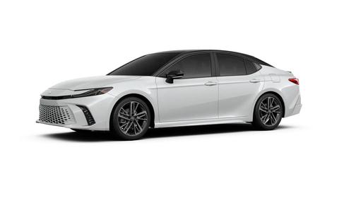 Wind Chill Pearl with Midnight Black Metallic roof 2026 Toyota Camry XSE
