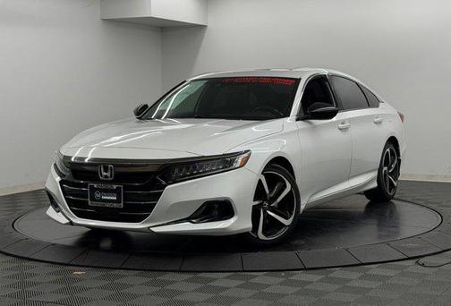 Platinum White Pearl 2021 Honda Accord Sport 2.0T