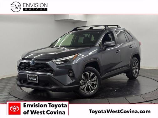 Magnetic Gray Metallic 2023 Toyota RAV4 Hybrid XLE Premium