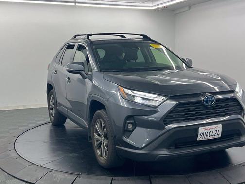 Magnetic Gray Metallic 2023 Toyota RAV4 Hybrid XLE Premium