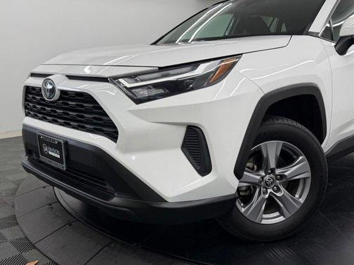 White 2022 Toyota RAV4 XLE