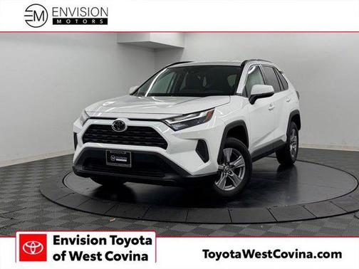 White 2022 Toyota RAV4 XLE
