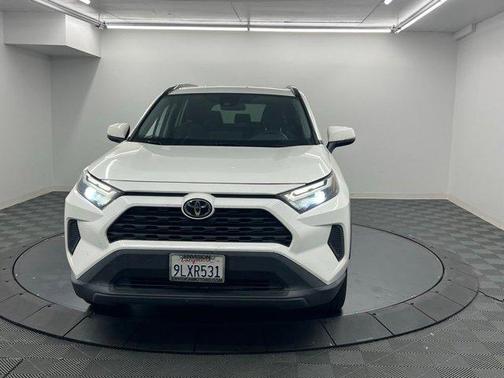 White 2022 Toyota RAV4 XLE