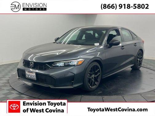 Meteorite Gray Metallic 2026 Honda Civic Sport