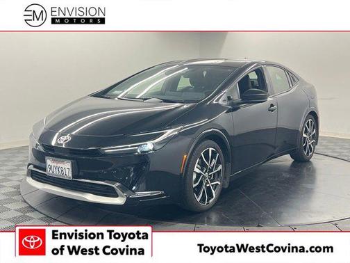 Midnight Black Metallic 2025 Toyota Prius Plug-In Hybrid XSE